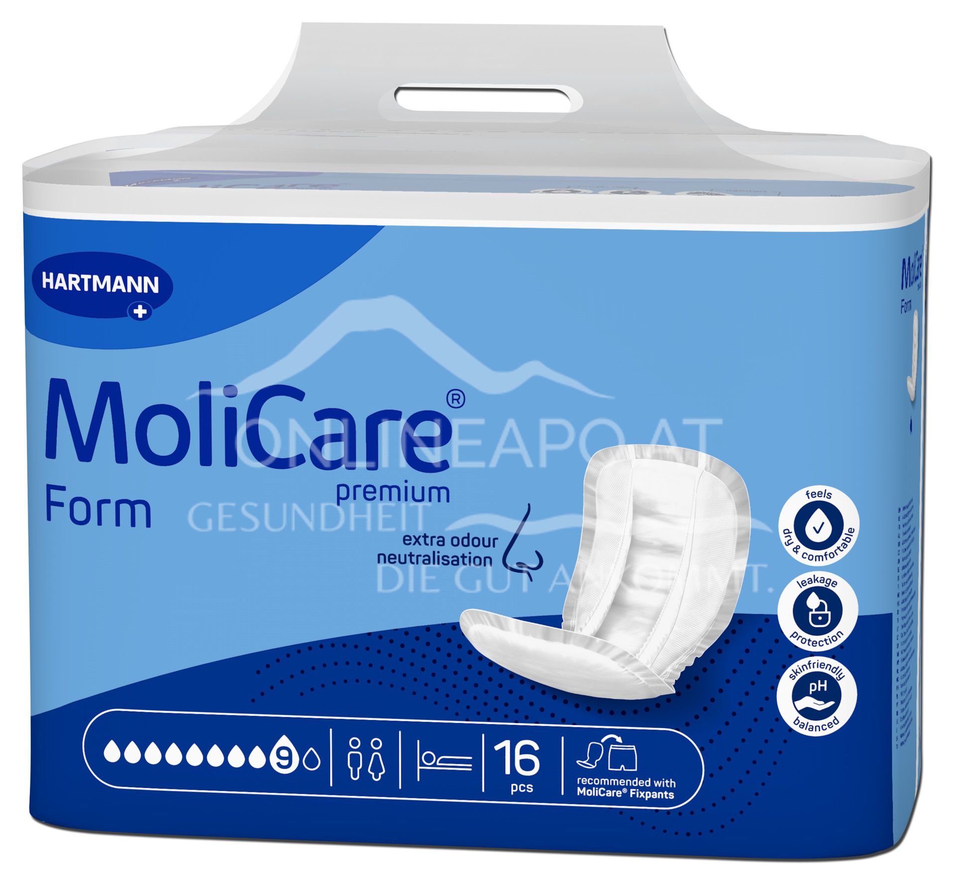 MoliCare® Premium Elastic 10 drops incontinence briefs Medium