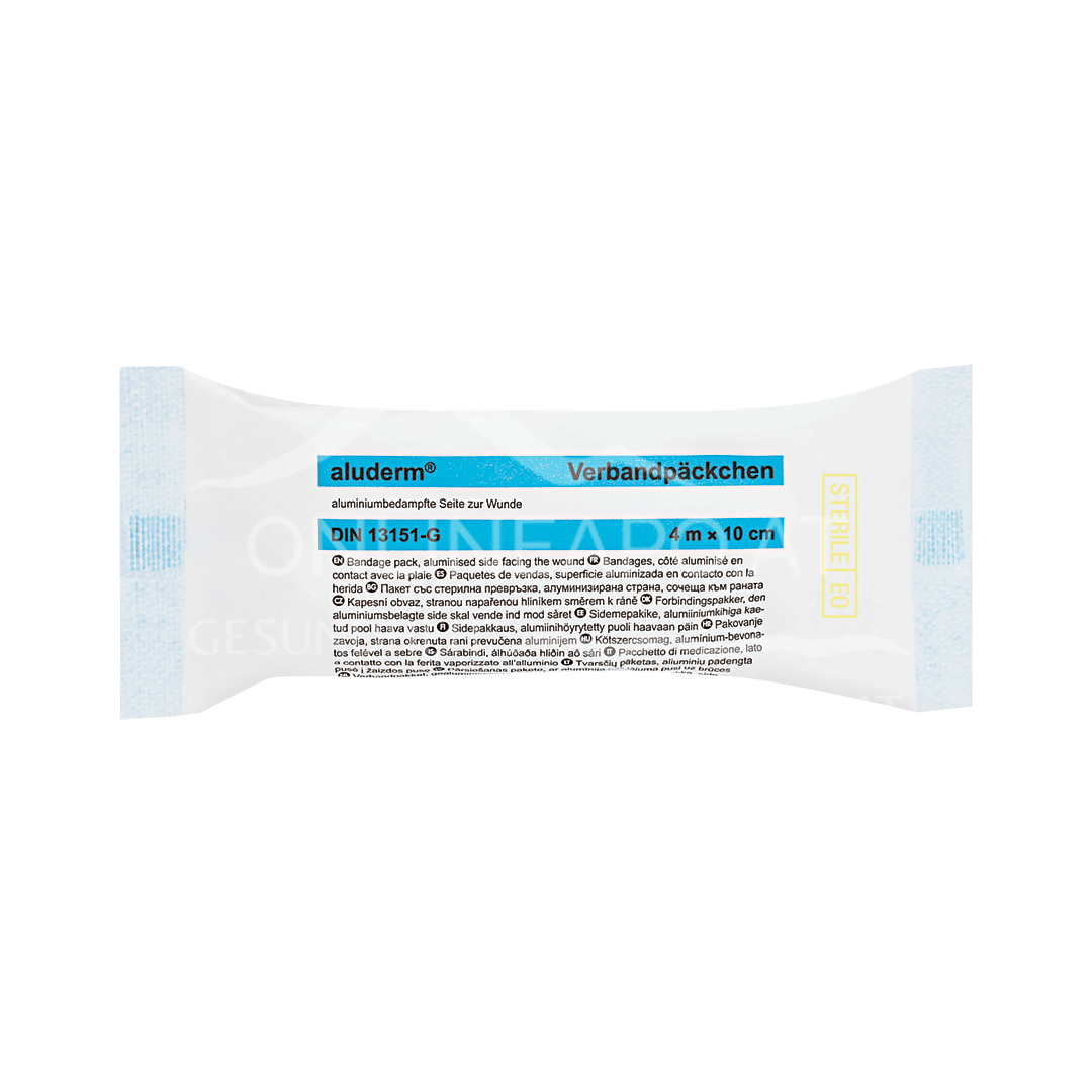 aluderm® Verbandpäckchen DIN groß, steril, 4 m x 10 cm