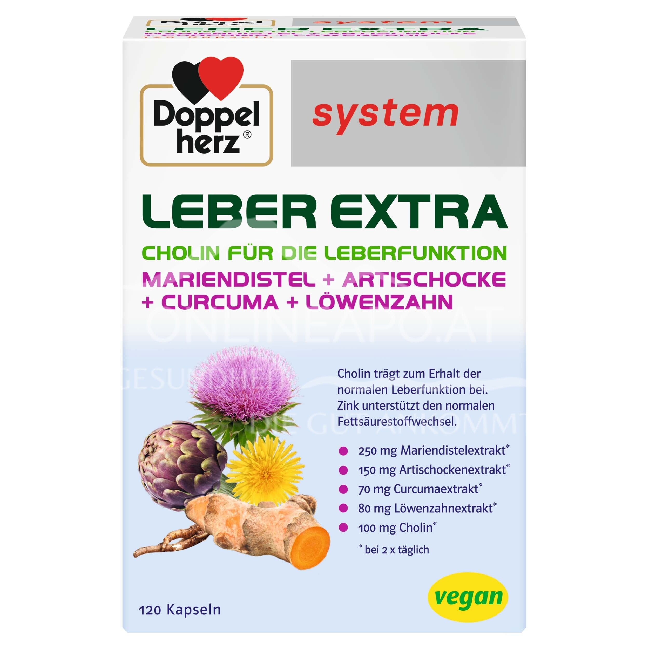Double Heart System Liver Extra Capsules