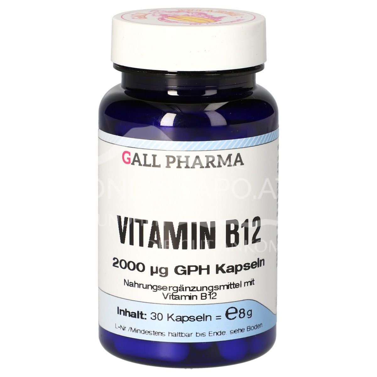 Gall Pharma Vitamin B12 2000 mcg capsules