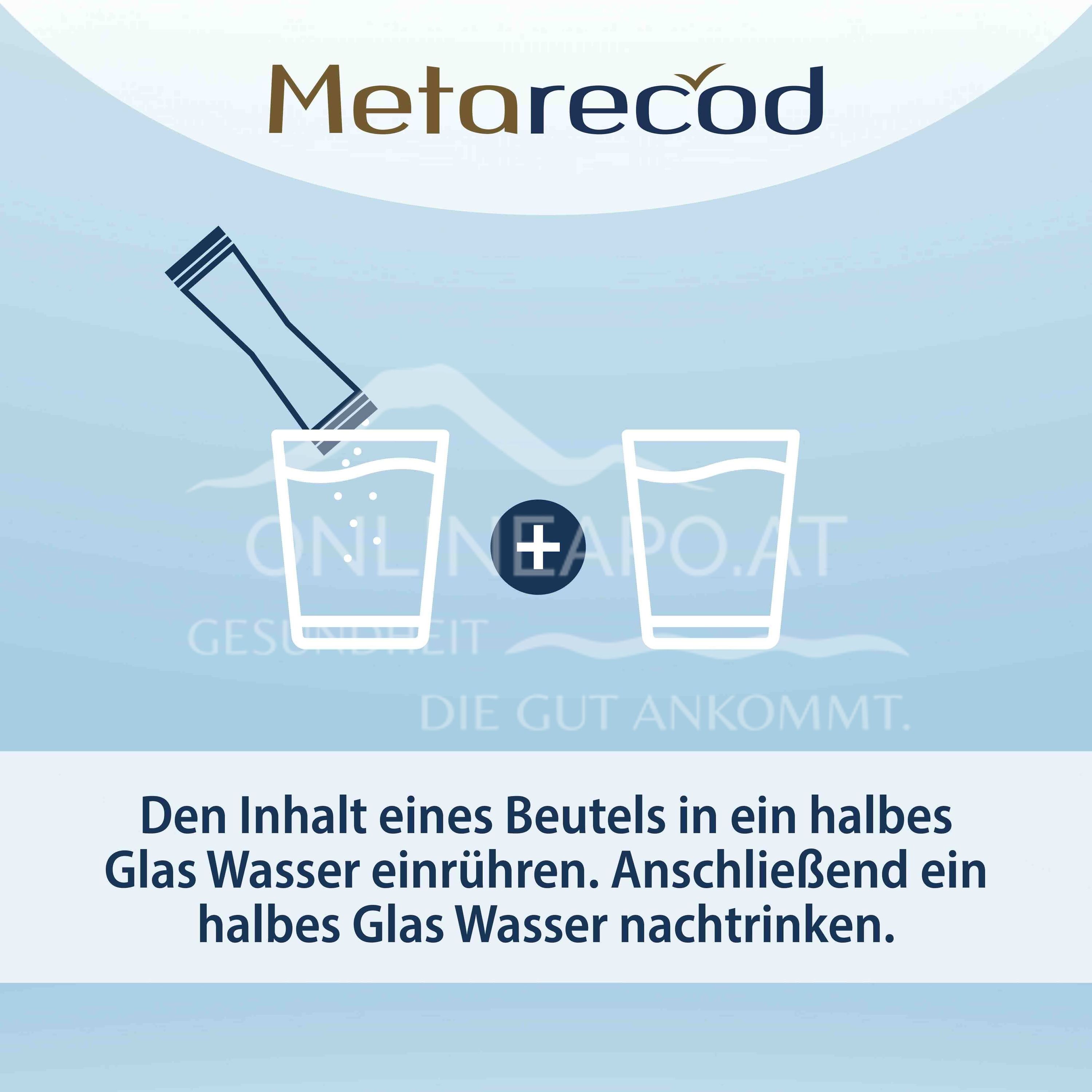 Aboca Metarecod single-dose granule sachet for stirring into water