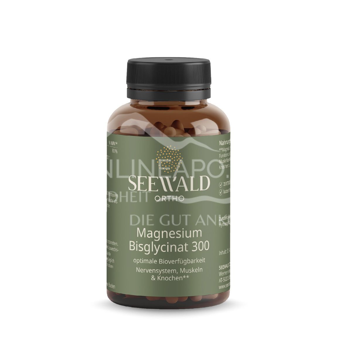 Seewald Ortho Magnesium Bisglycinat 300 Kapseln