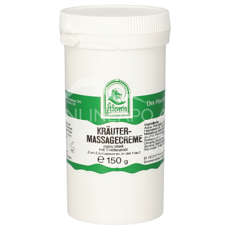 Father Severin herbal massage cream + tea tree oil