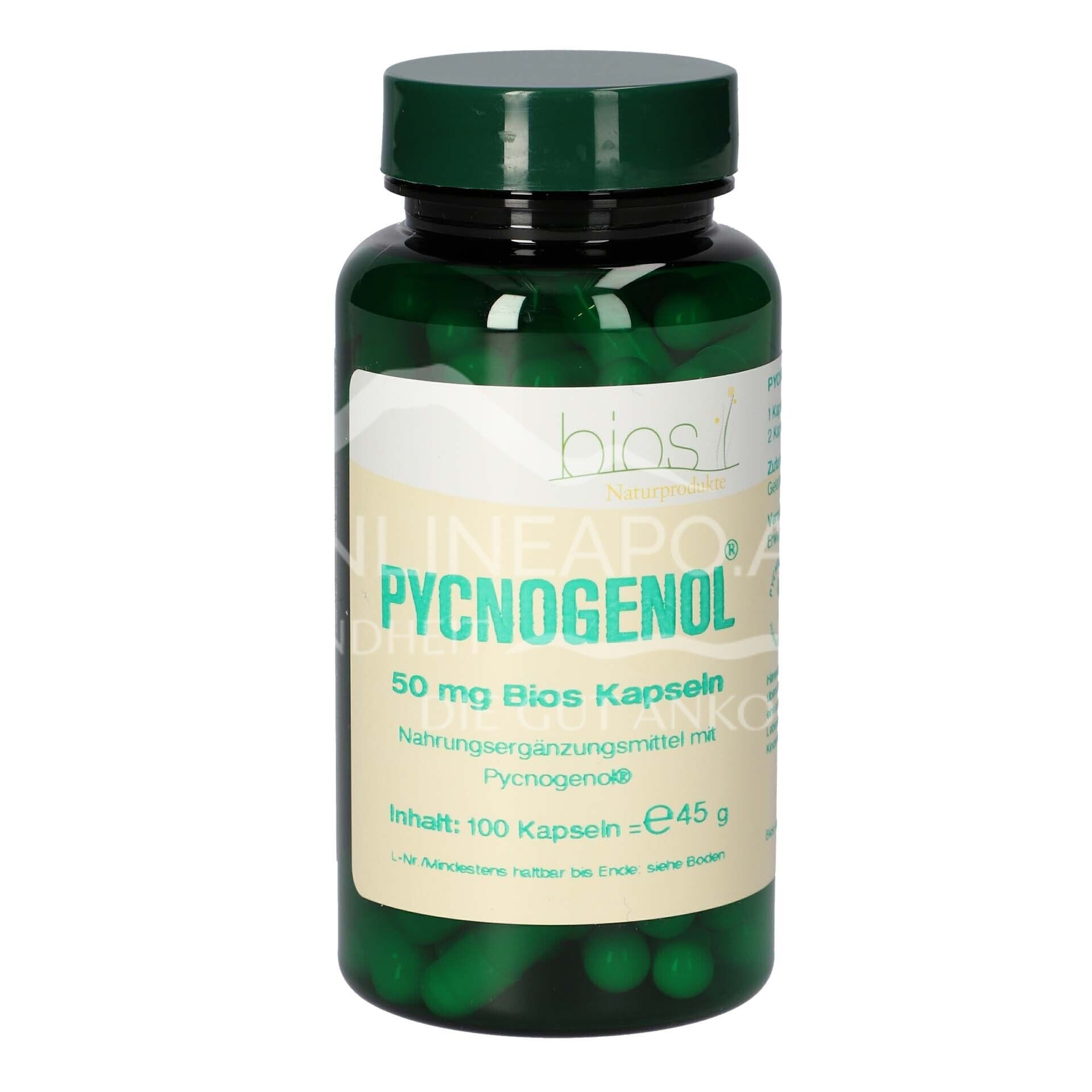 Bios Pycnogenol® 50 mg capsules