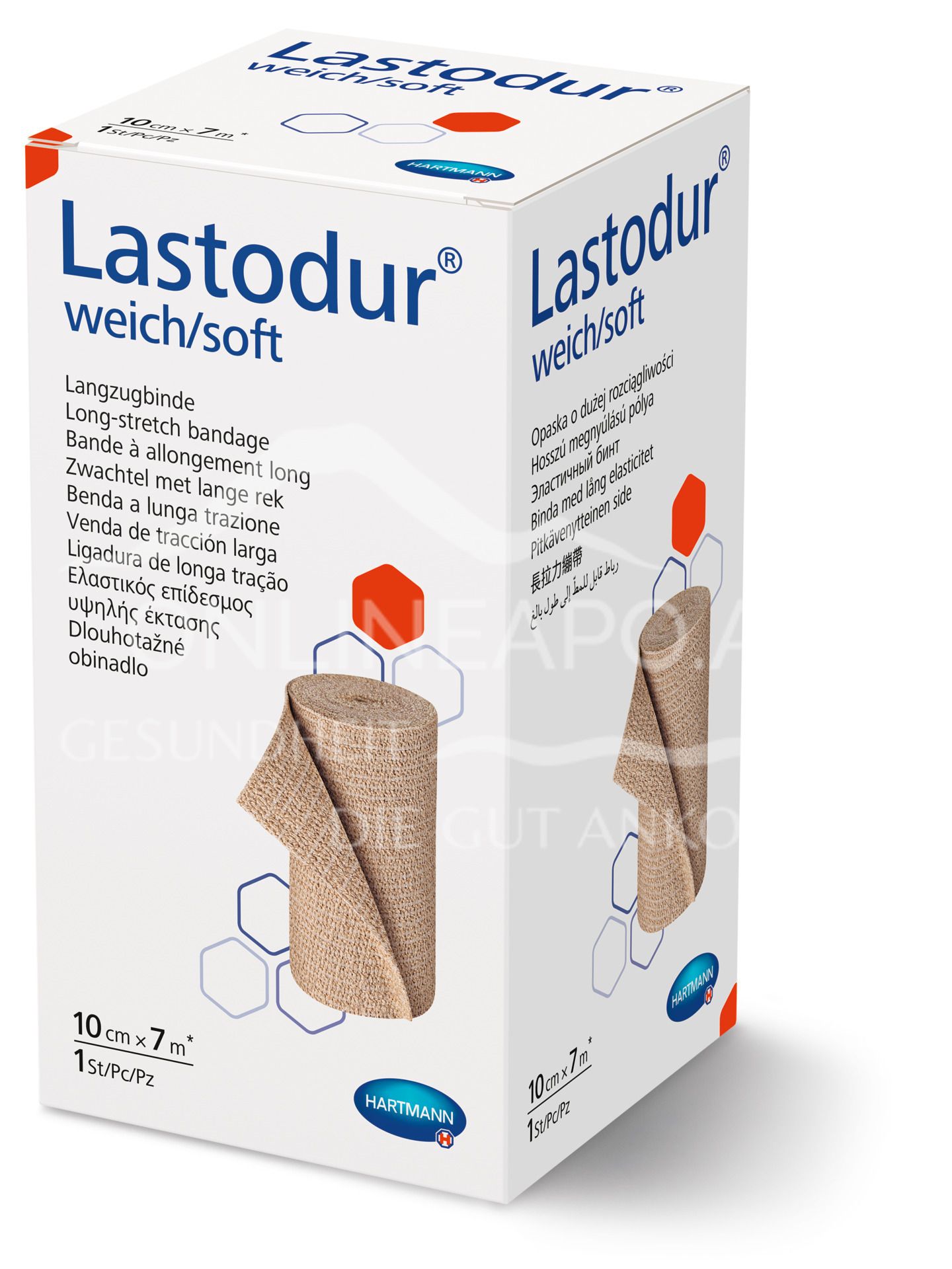 Lastodur® soft Langzugbinde 10 cm x 7 m
