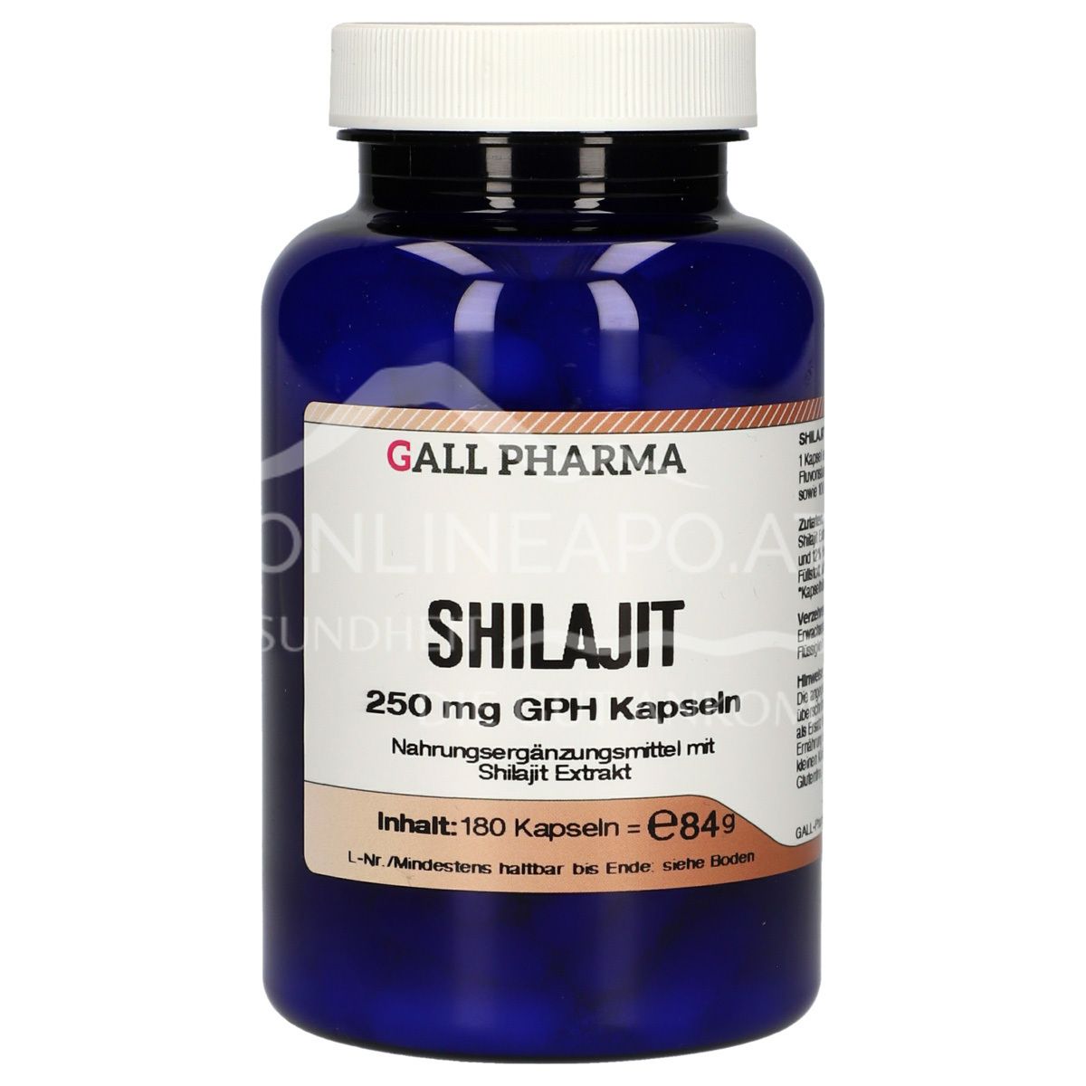 Gall Pharma Shilajit 250 mg Kapseln