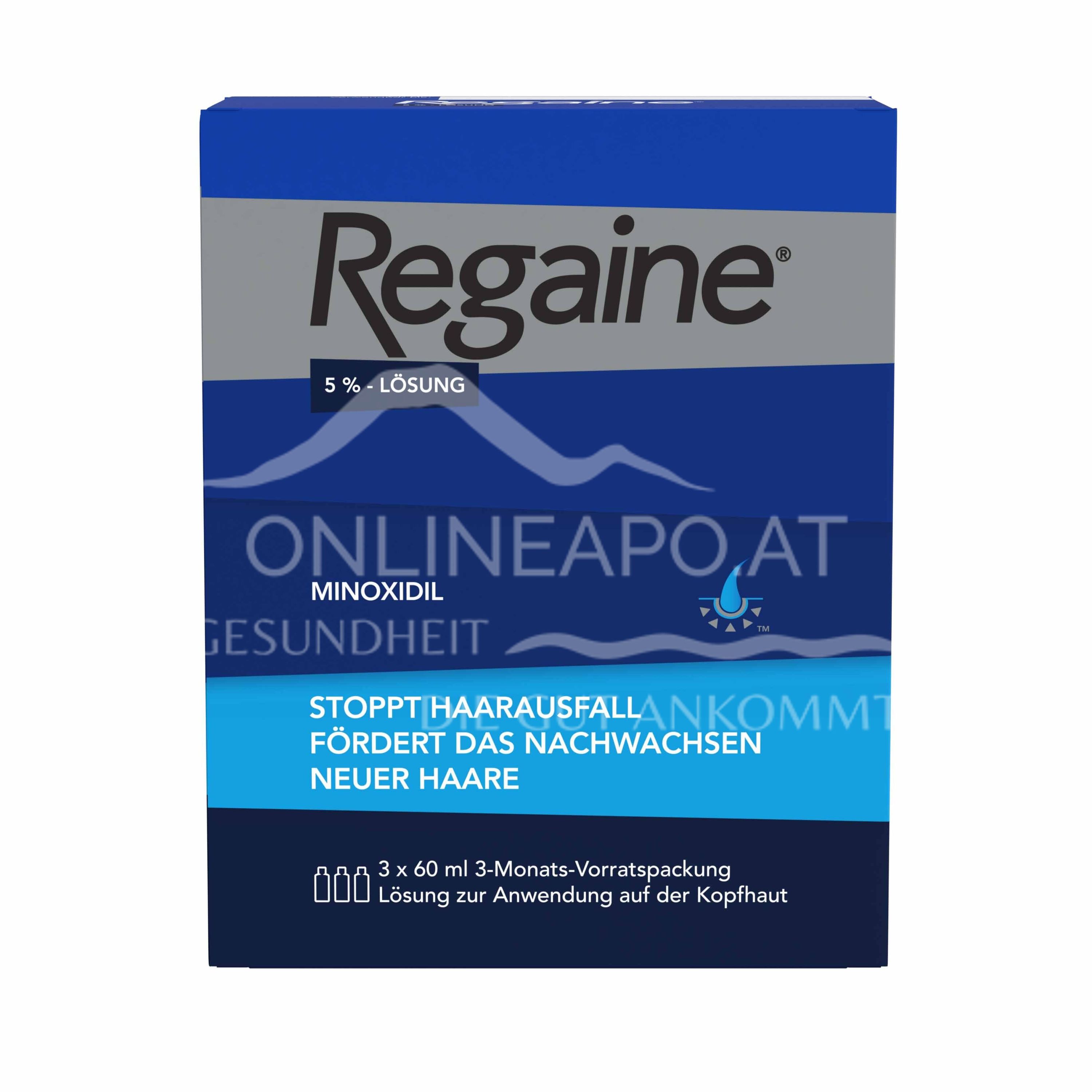 REGAINE® for Men 5% solution 3 x 60 ml