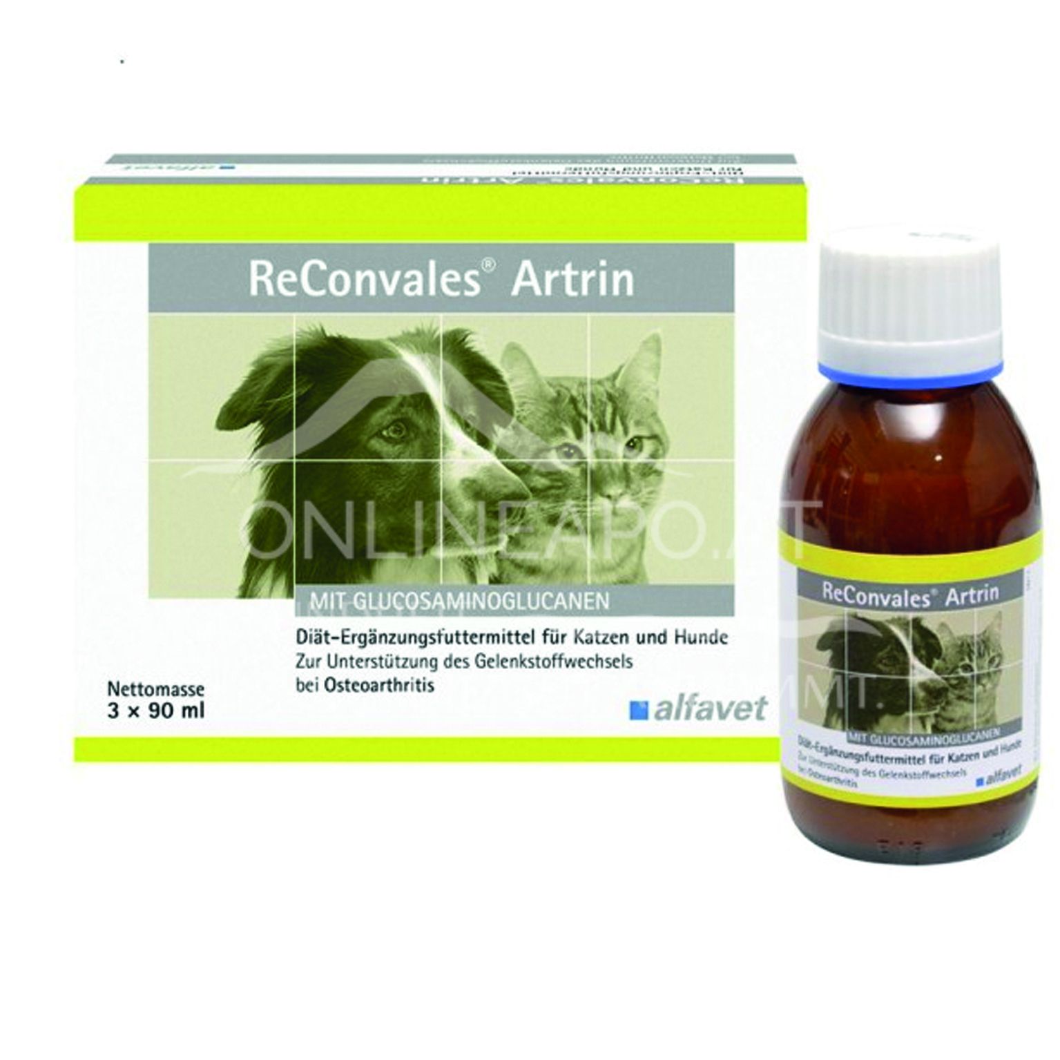alfavet ReConvales Artrin for cats and small dogs 90 ml
