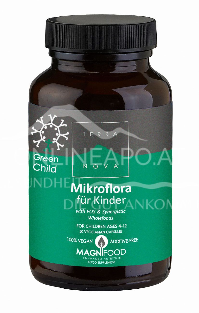 Terra Nova Green Child Mikroflora Kapseln für Kinder
