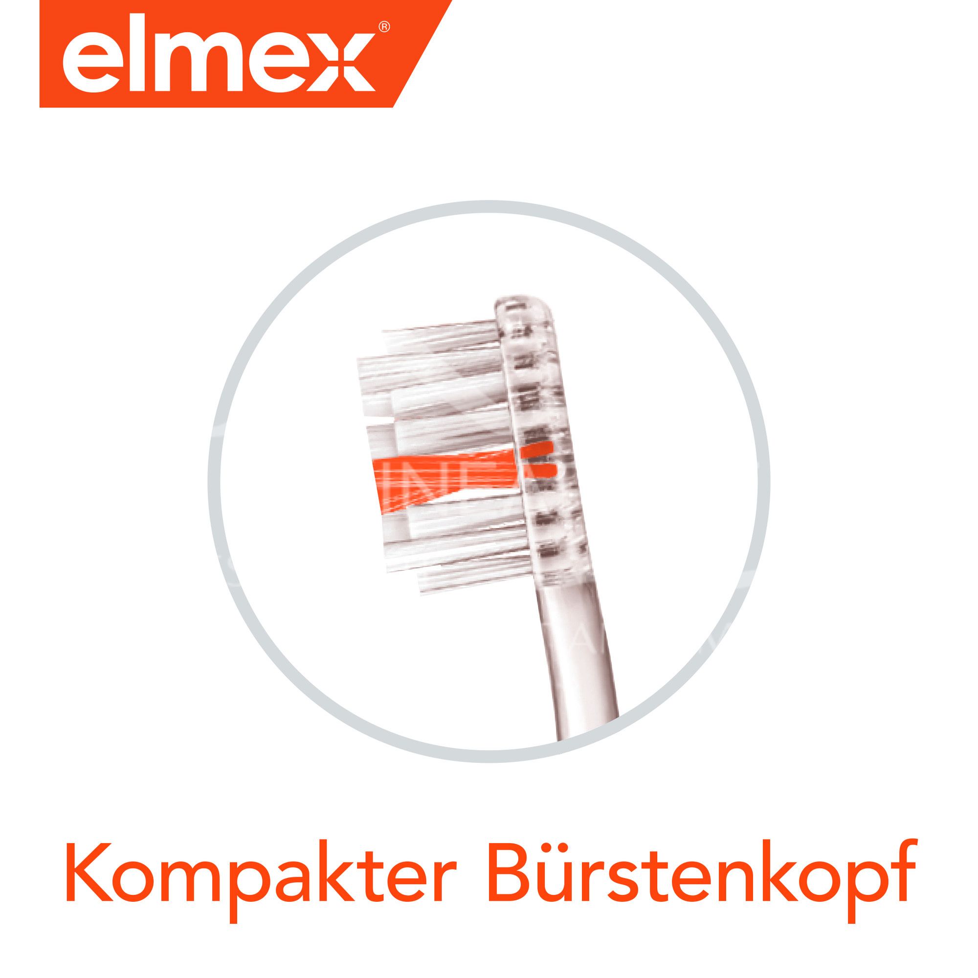 elmex® Kariesschutz InterX Zahnbürste - mittel