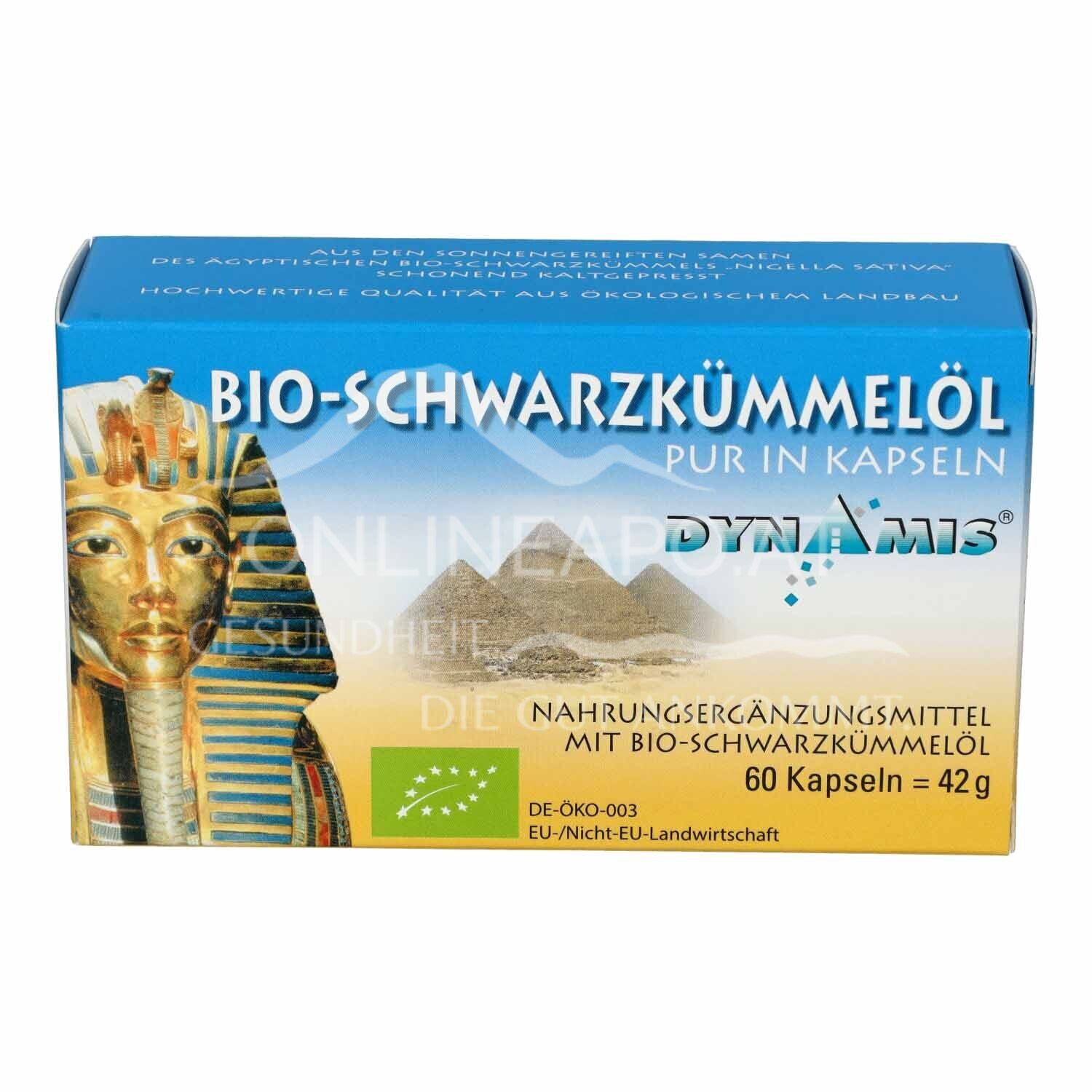Dynamis BIO Schwarzkümmelöl PUR Kapseln