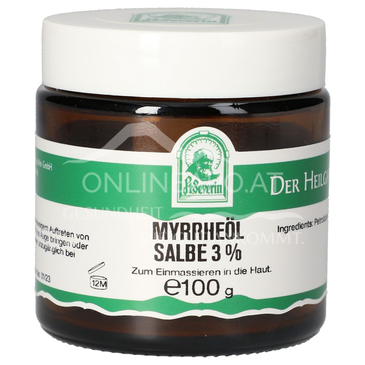 Father Severin Myrrh Oil Ointment 3%