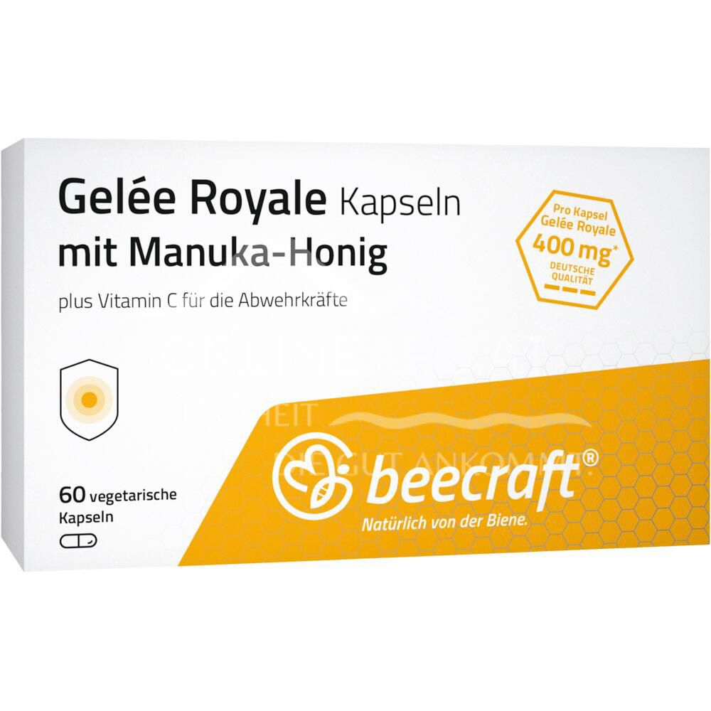 beecraft® Gelée Royale Kapseln mit Manuka-Honig