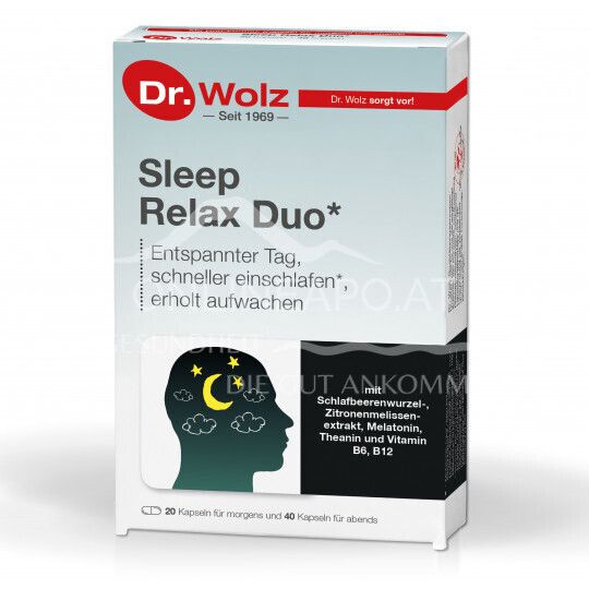 Dr Wolz Sleep Relax Duo Capsules