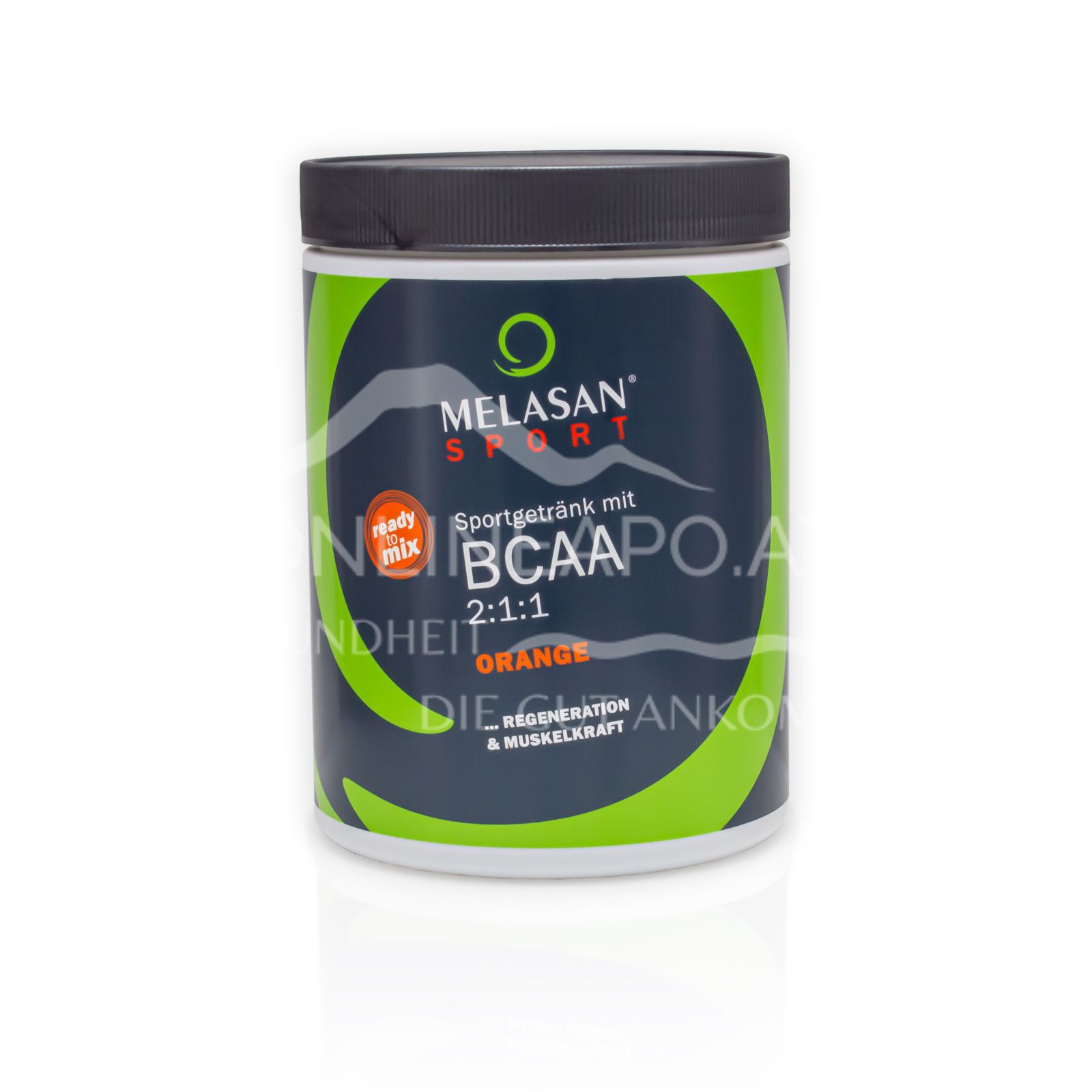 Melasan Sport sports drink with BCAA 2:1:1 powder orange
