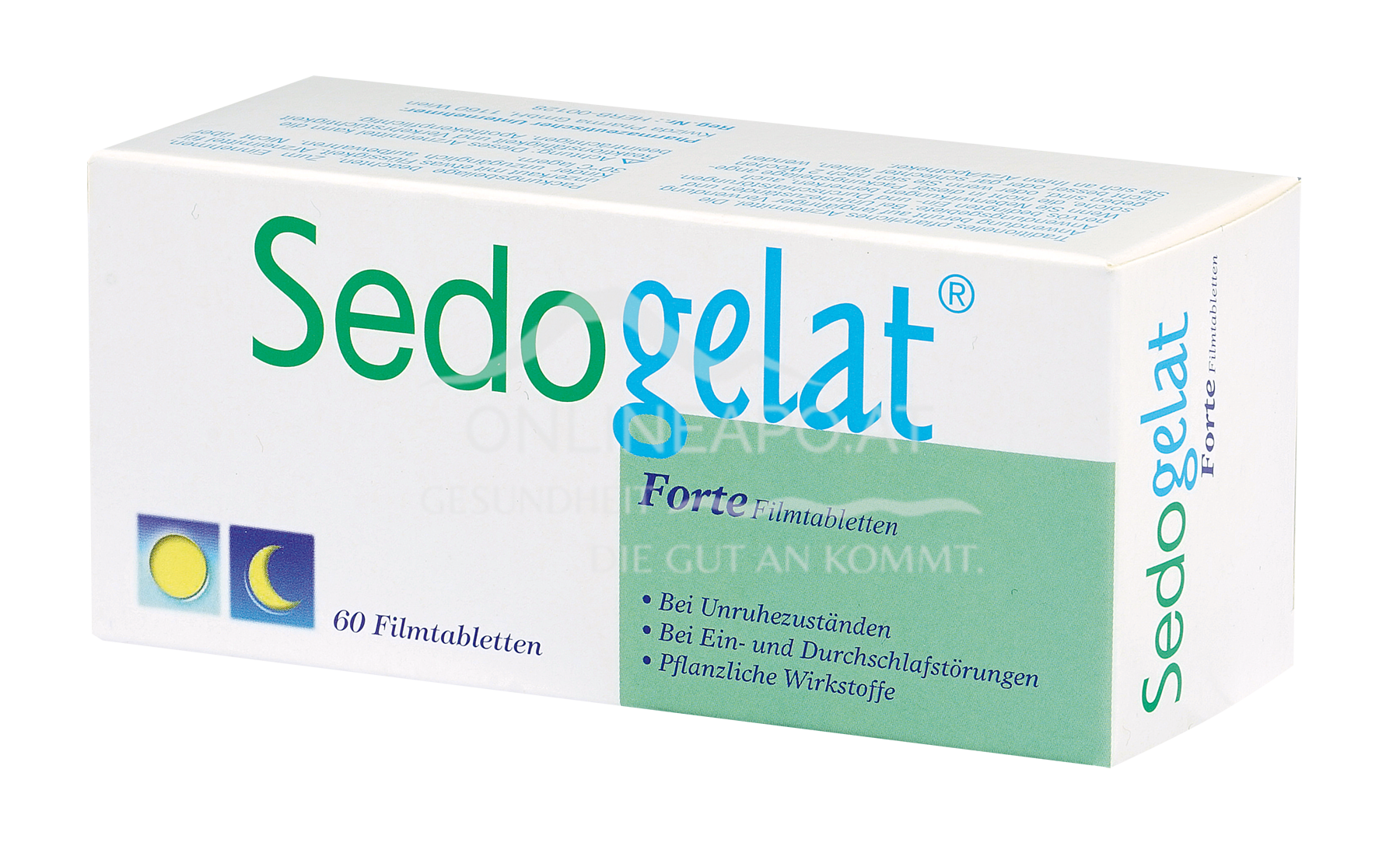 SEDOGELAT® Forte* film-coated tablets