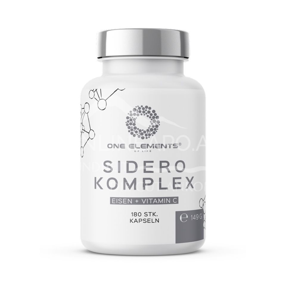 One Elements Sidero Komplex® (Eisen & Vitamin C) Kapseln