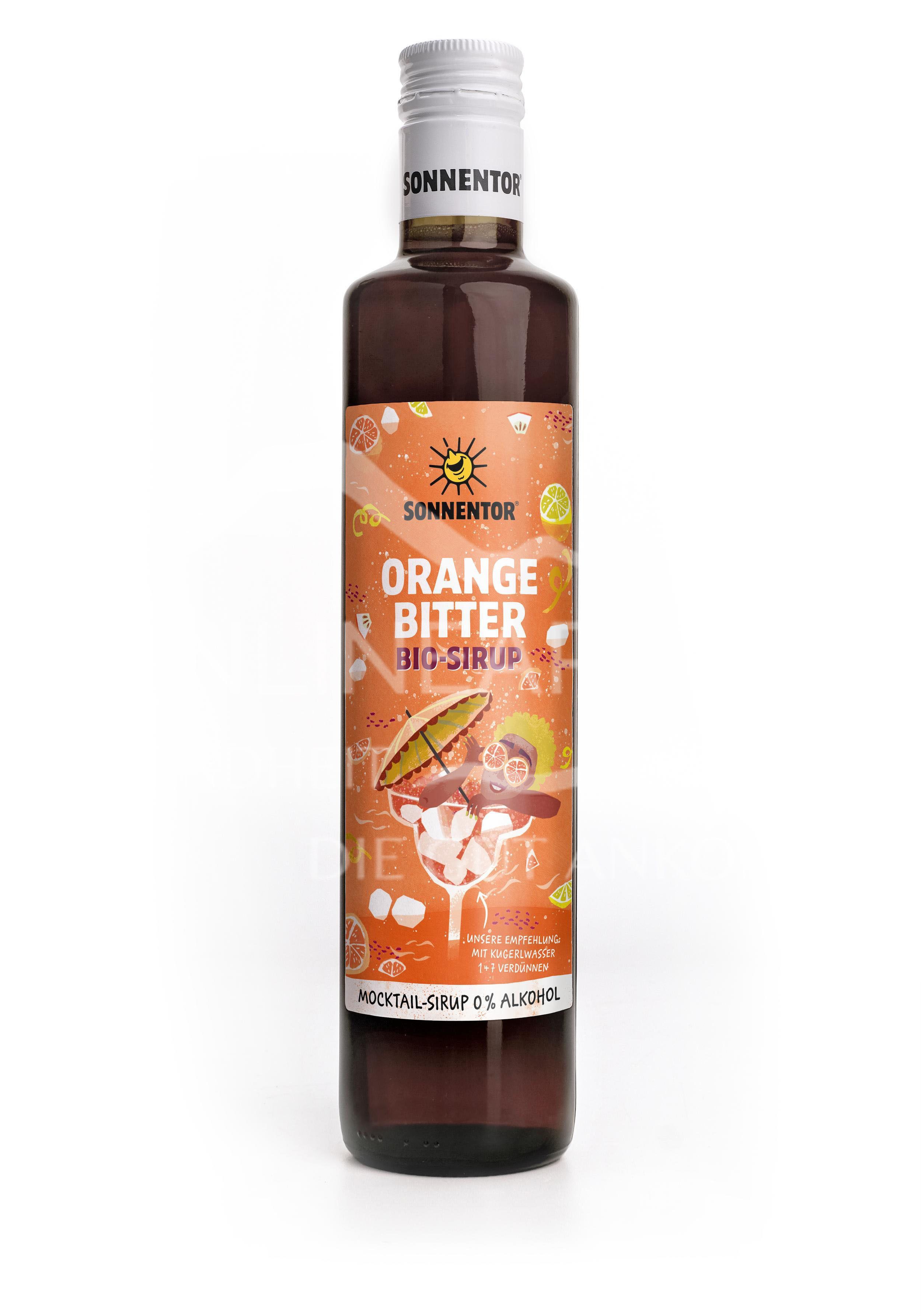 Sonnentor Orange Bitter Organic Syrup