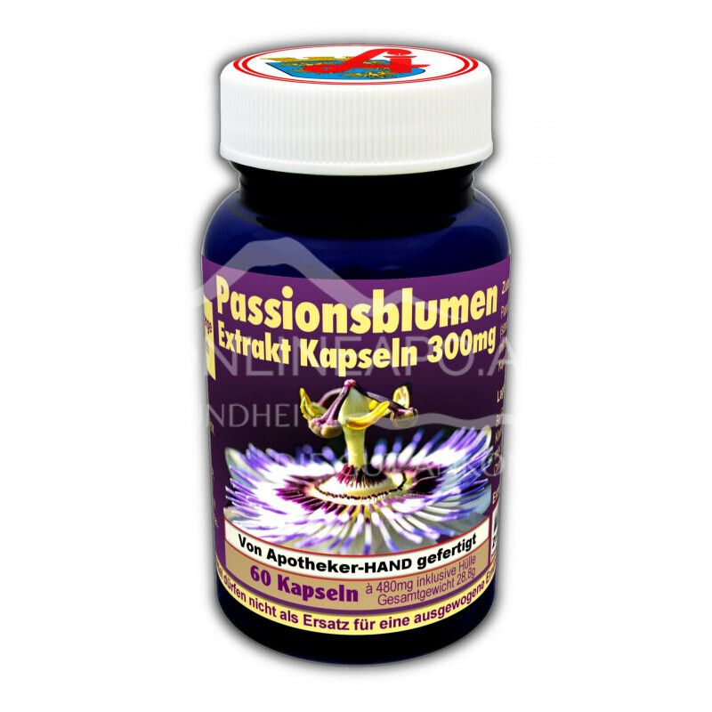 Passionflower 300 mg extract capsules