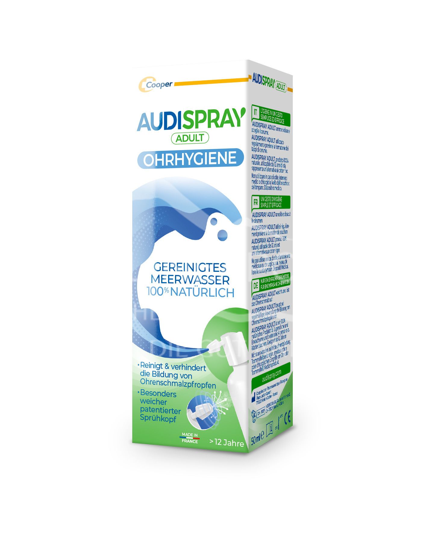 AUDISPRAY Adult ear spray
