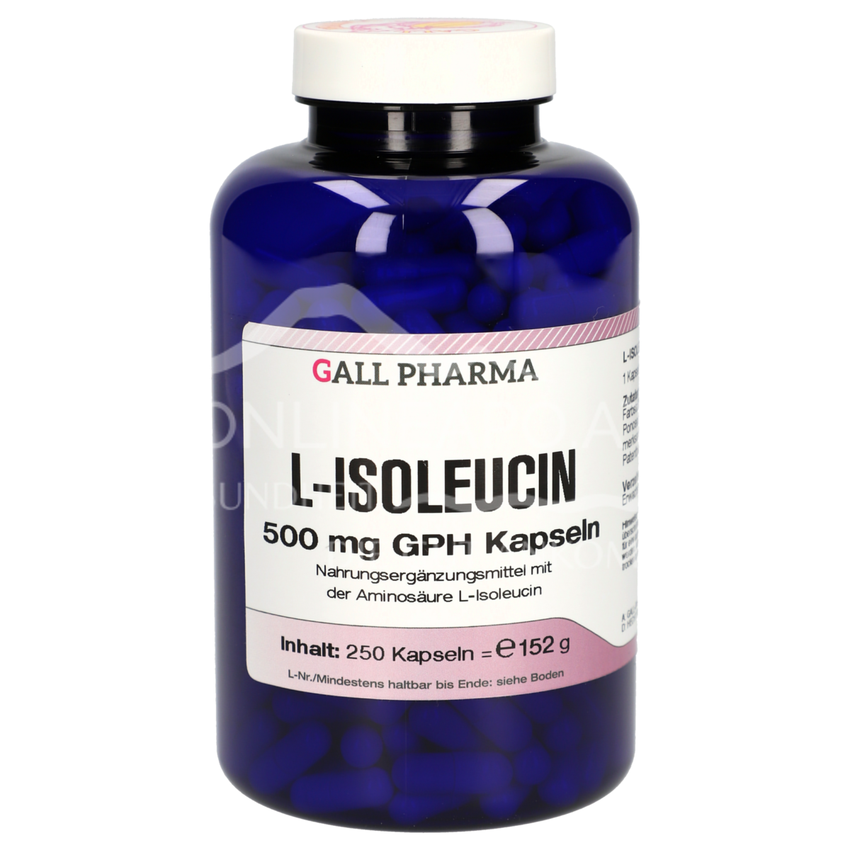 Gall Pharma L-Isoleucin 500 mg Kapseln