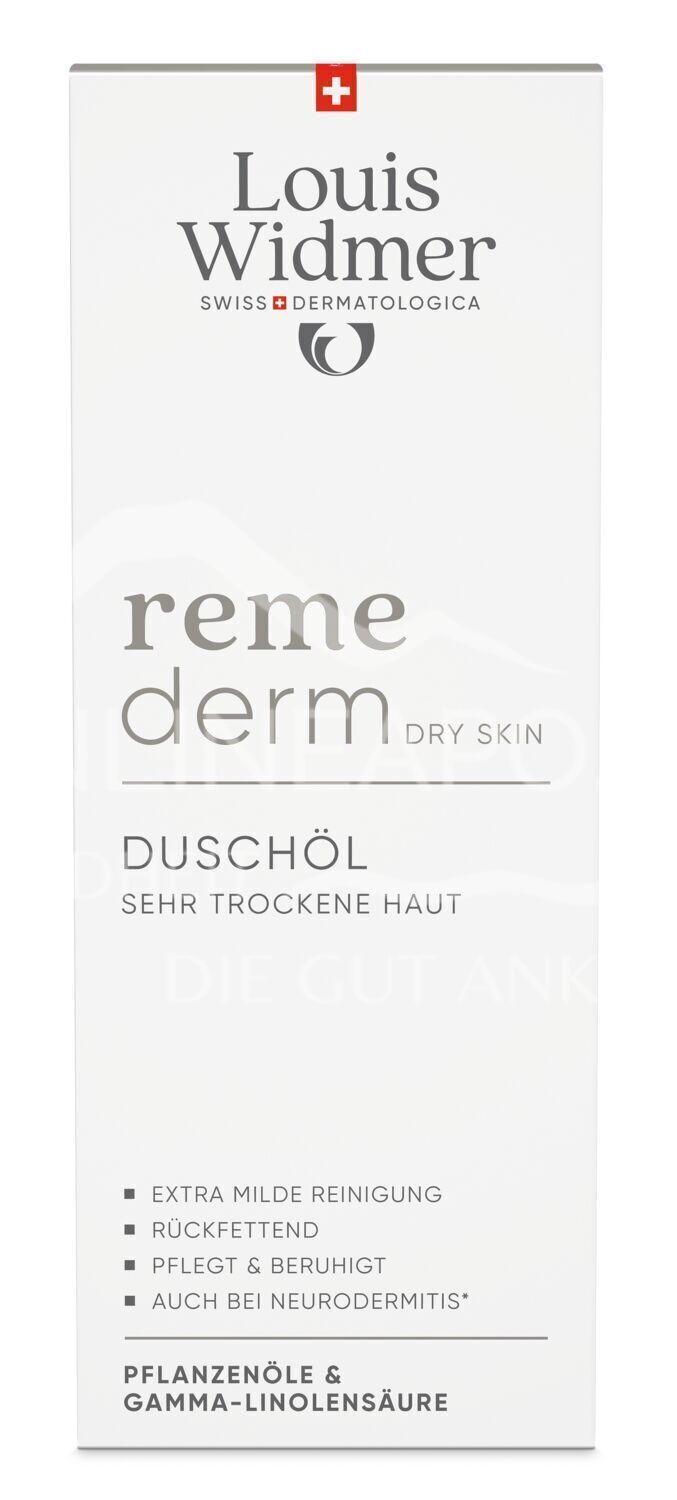 Louis Widmer Remederm Dry Skin Duschöl - leicht parfümiert