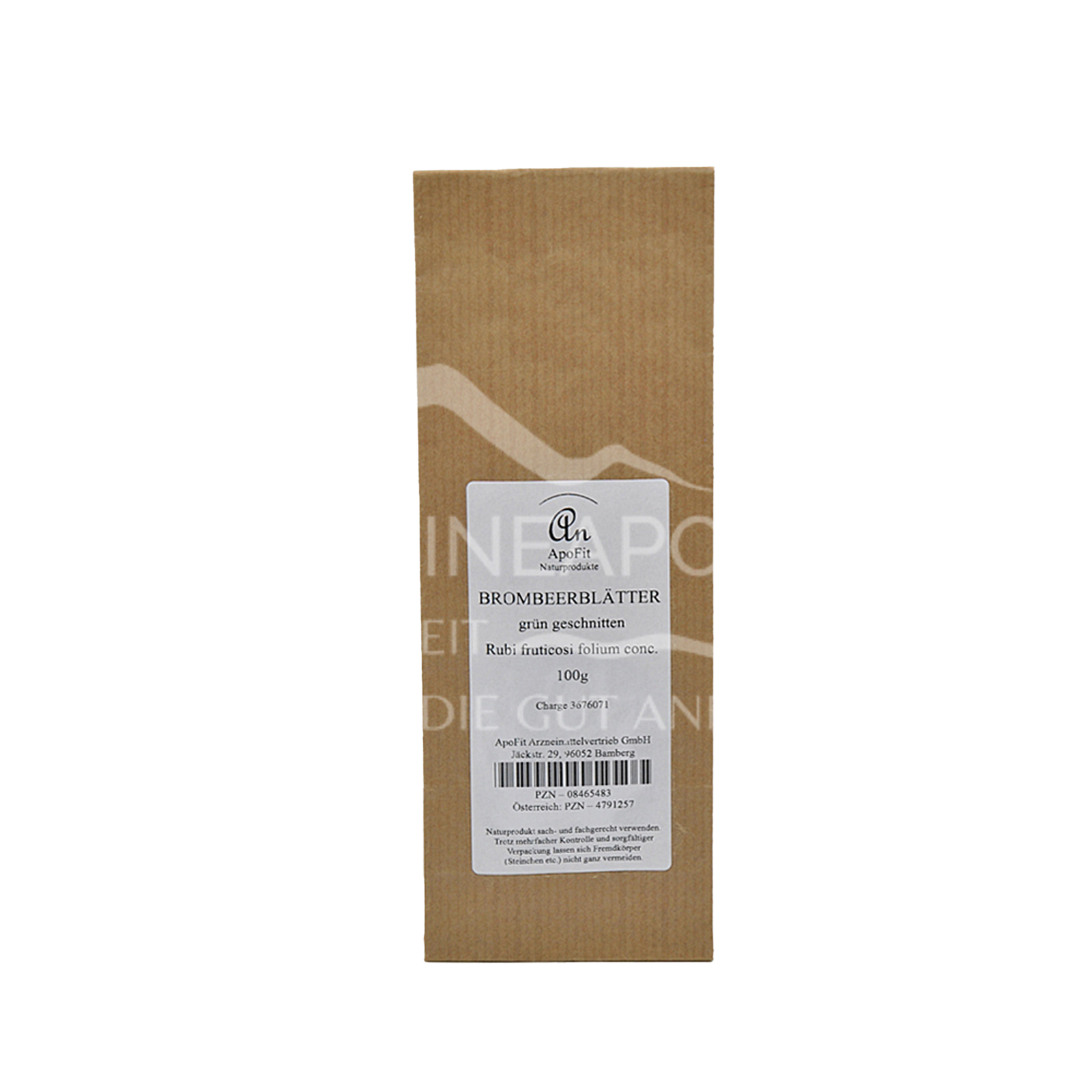 ApoFit blackberry leaves green cut