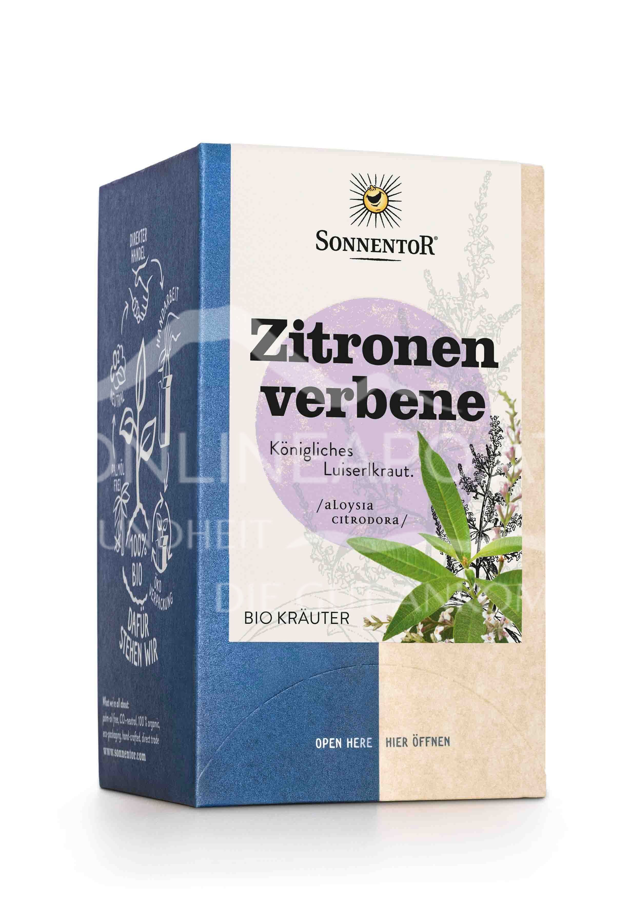 Sonnentor Zitronenverbene Tee