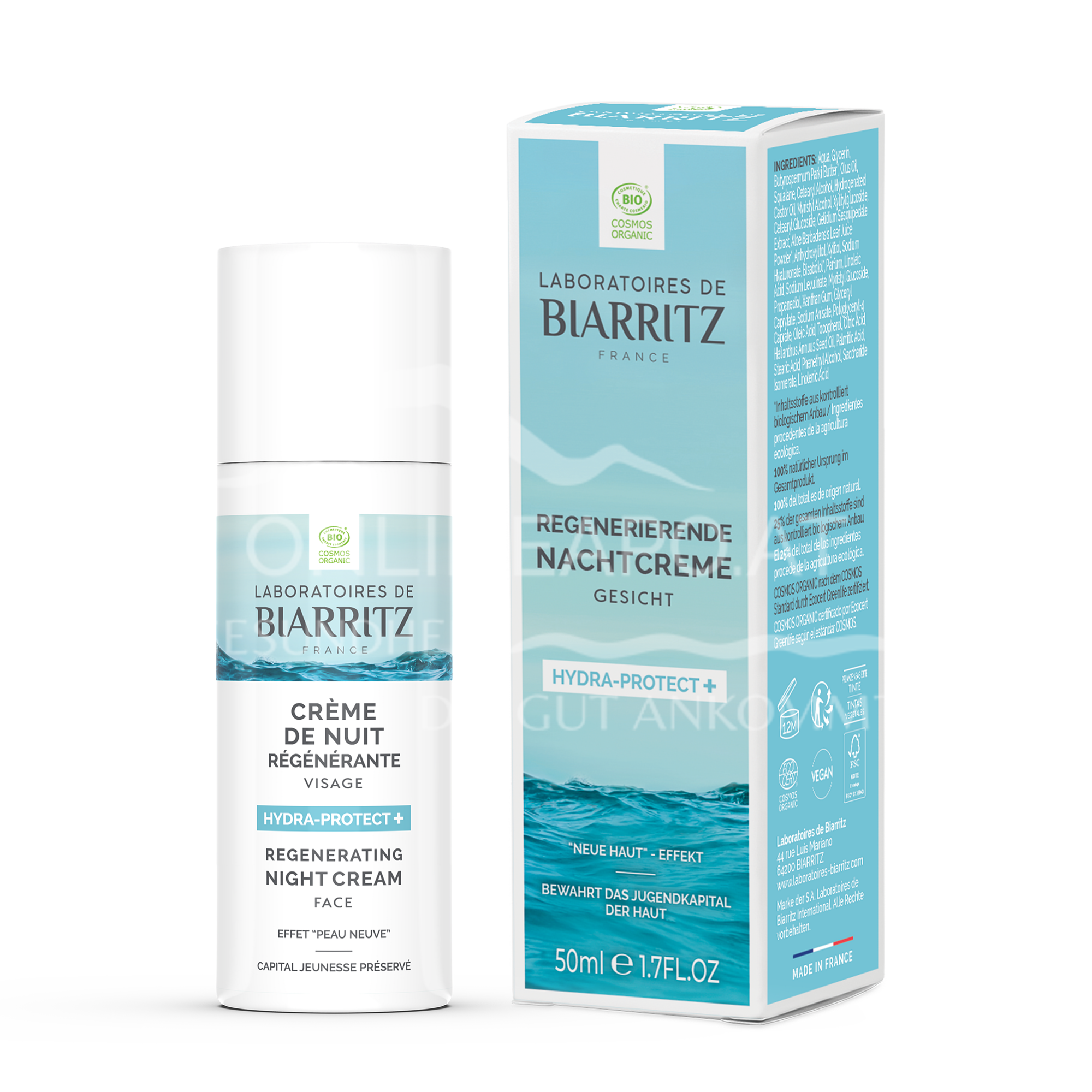 Hydra-Protect + regenerierende Nachtcreme Gesicht LdB