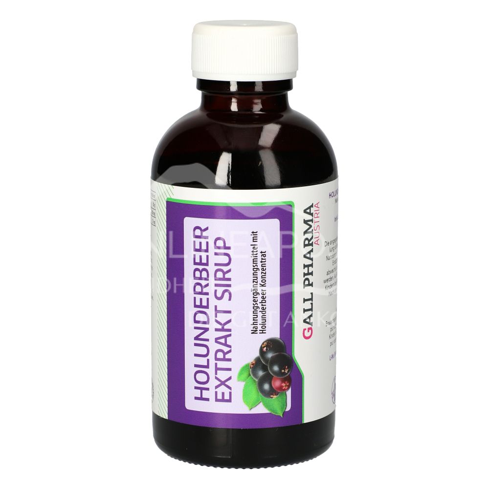 Gall Pharma Elderberry Extract Syrup 