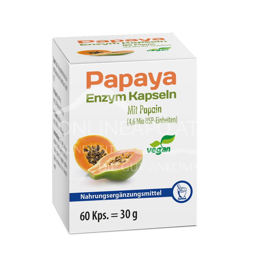 Canea Papaya Enzym Kapseln vegan