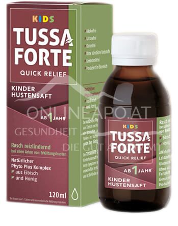 Tussaforte Quick Relief Kids Hustensaft