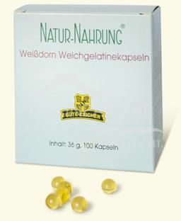 Weißdorn Weichgelatinekapseln