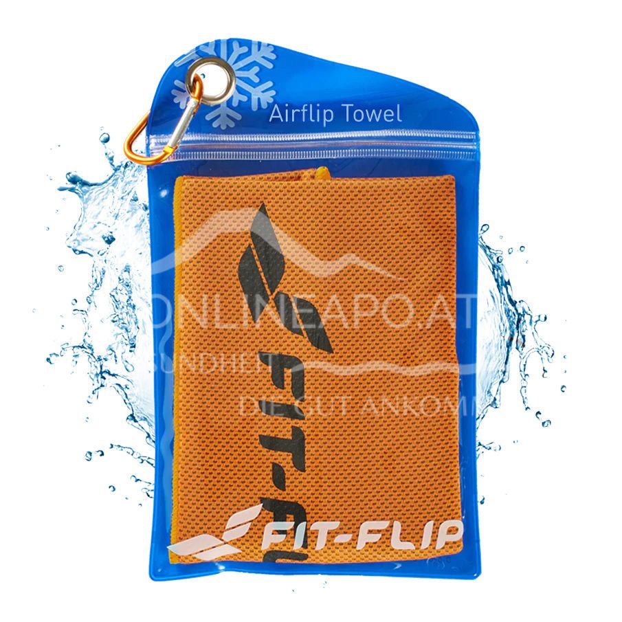 FIT-FLIP Airflip Towel das kühlende Handtuch - Orange