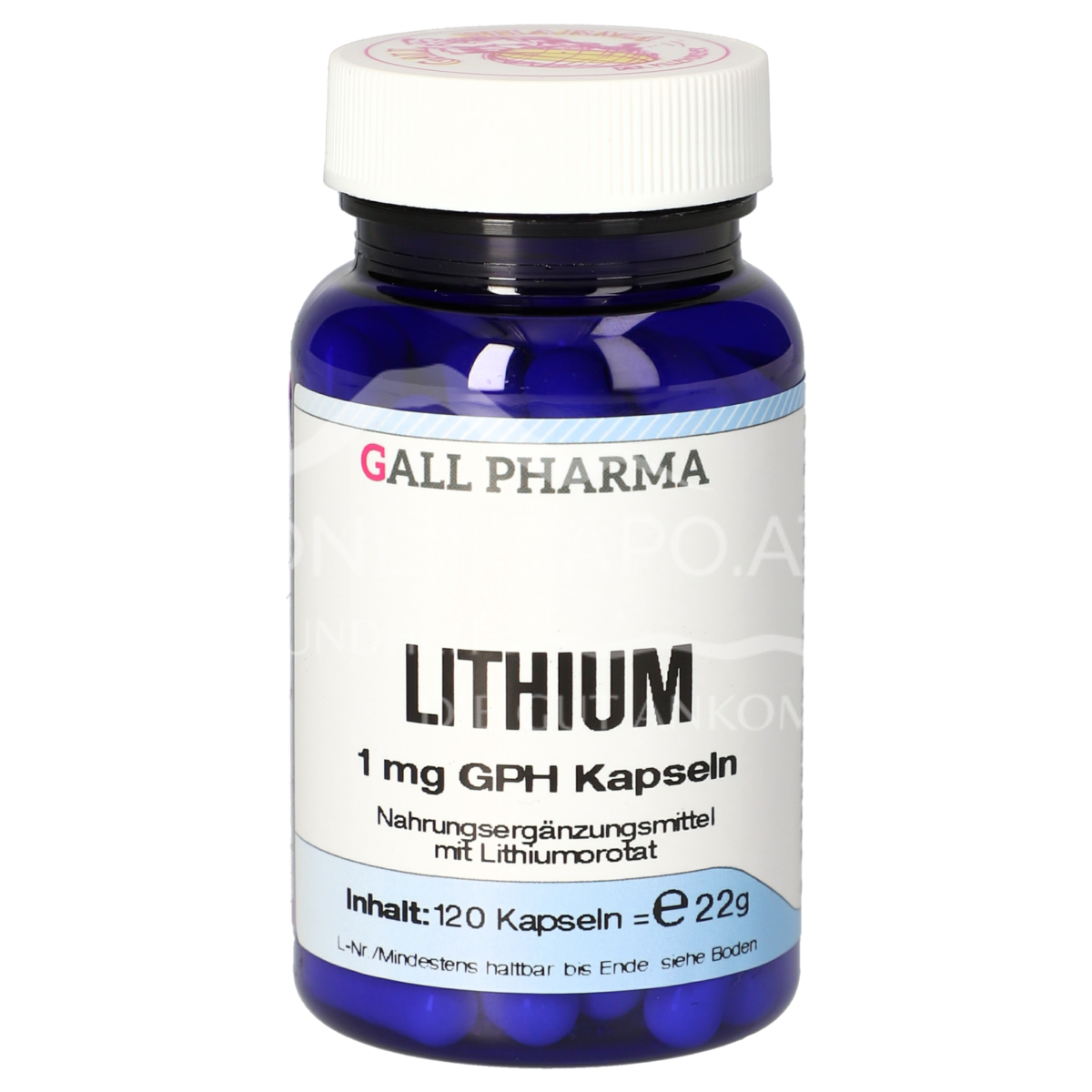 Gall Pharma Lithium 1 mg Kapseln