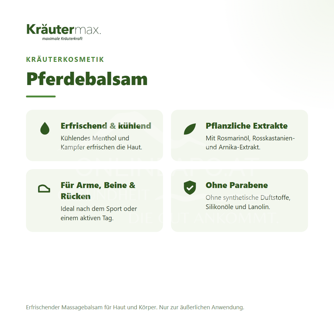 Kräutermax Pferdebalsam