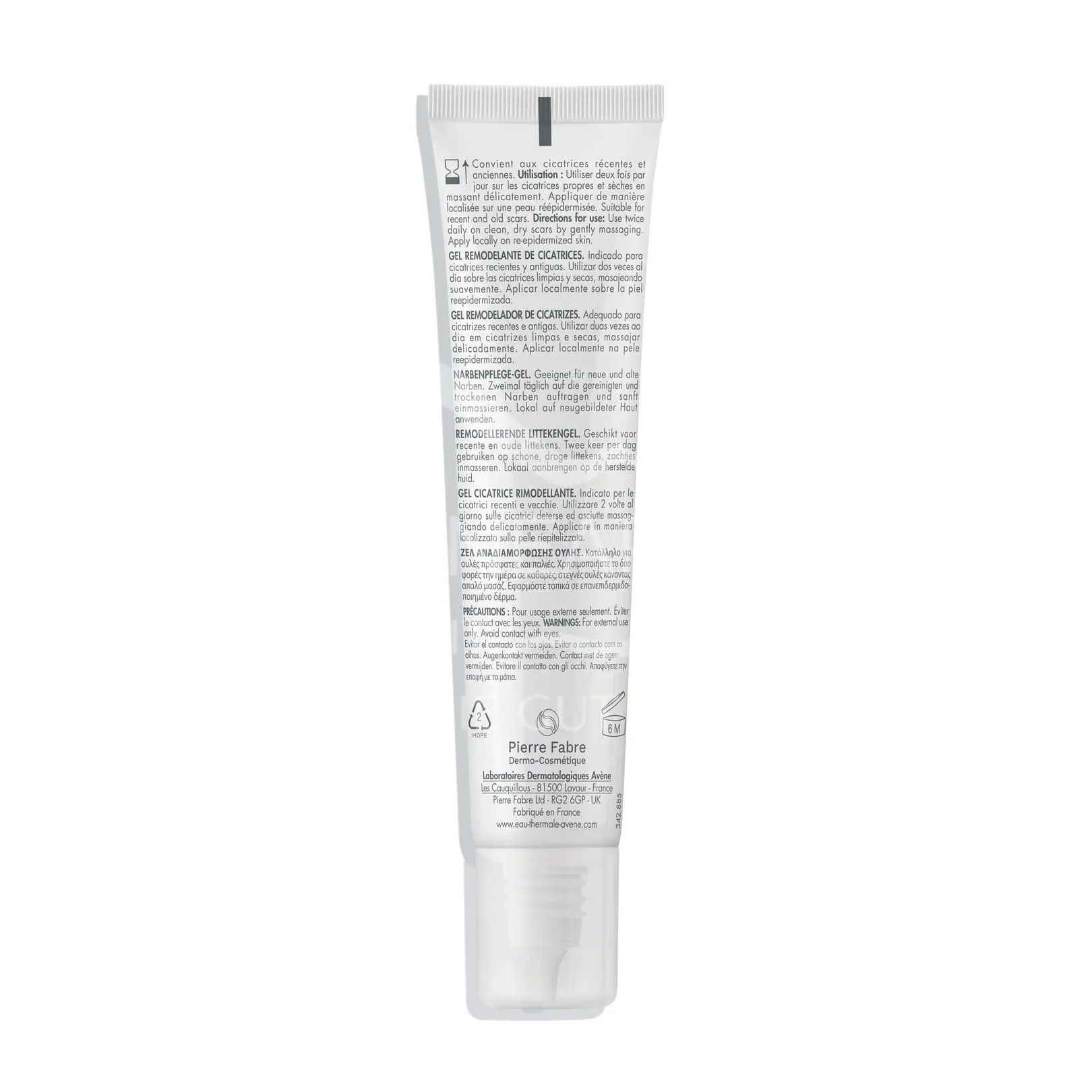 Avene Cicalfate+ scar care gel