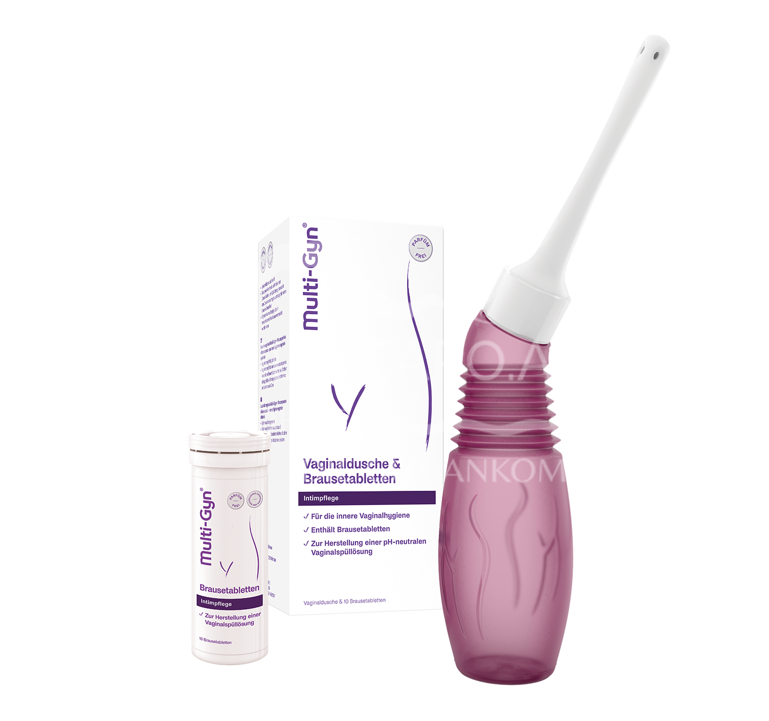 Multi-Gyn® Vaginaldusche + 10 Brausetabletten
