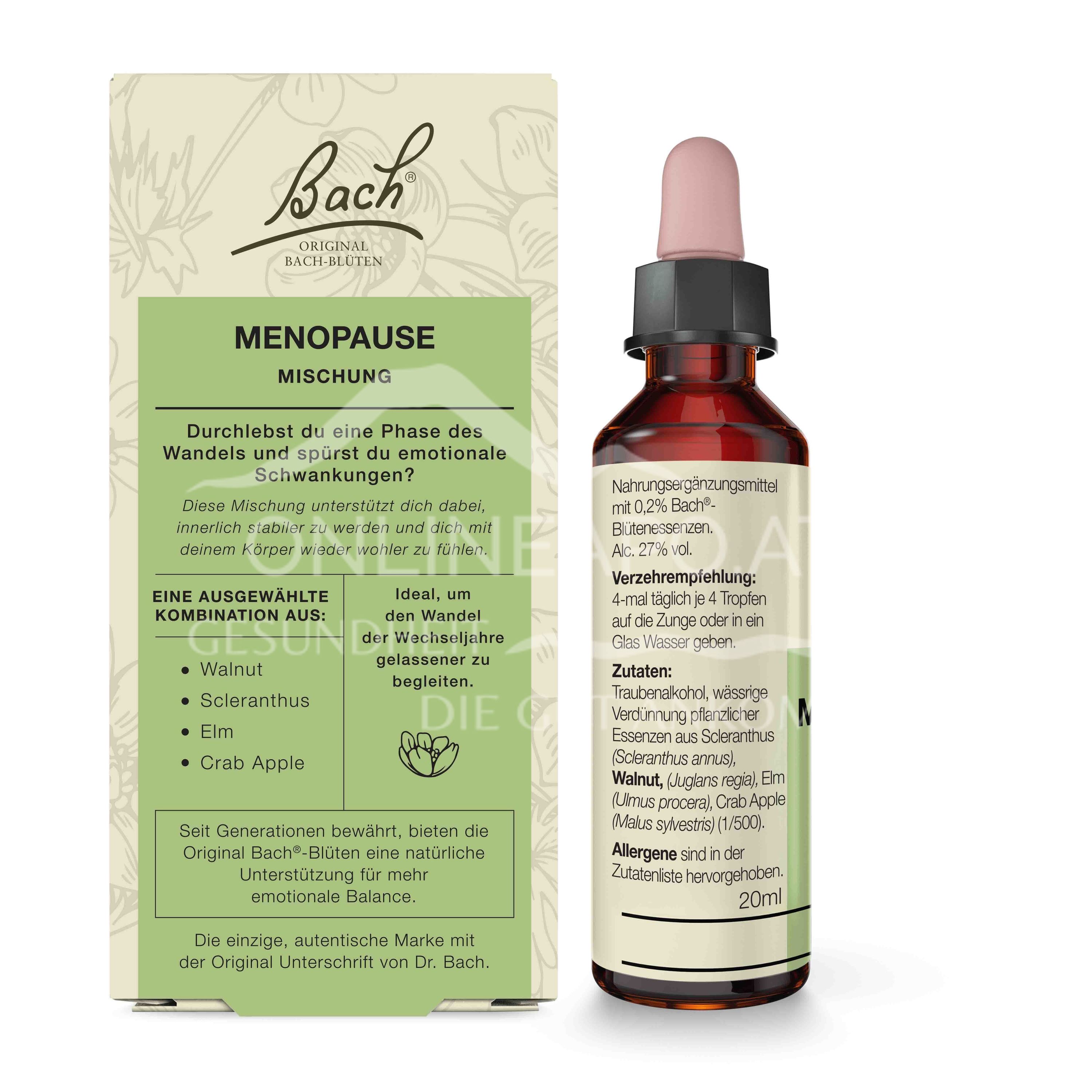 Bach® Blütenmischung MENOPAUSE Tropfen