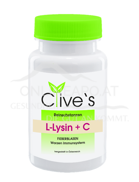 Clive`s L-Lysin + C Kapseln