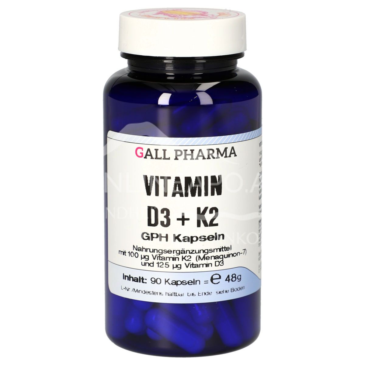 Gall Pharma Vitamin D3 + K2 Capsules