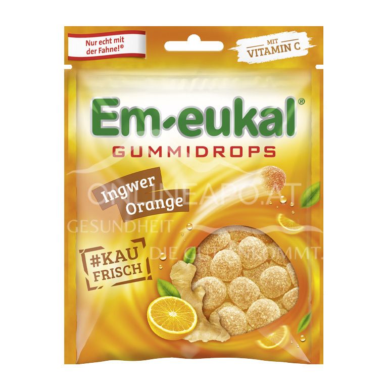 Em-eukal Ingwer-Orange Gummidrops 