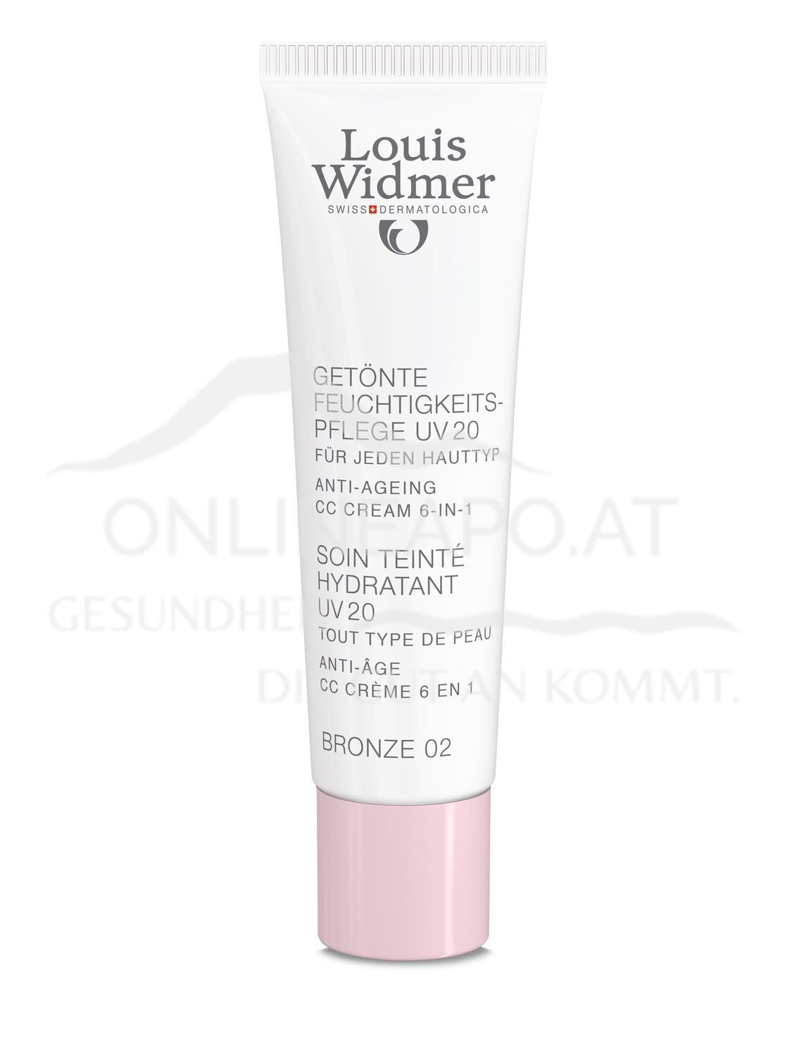 Louis Widmer Getönte Feuchtigkeitspflege UV 20 Bronze 02