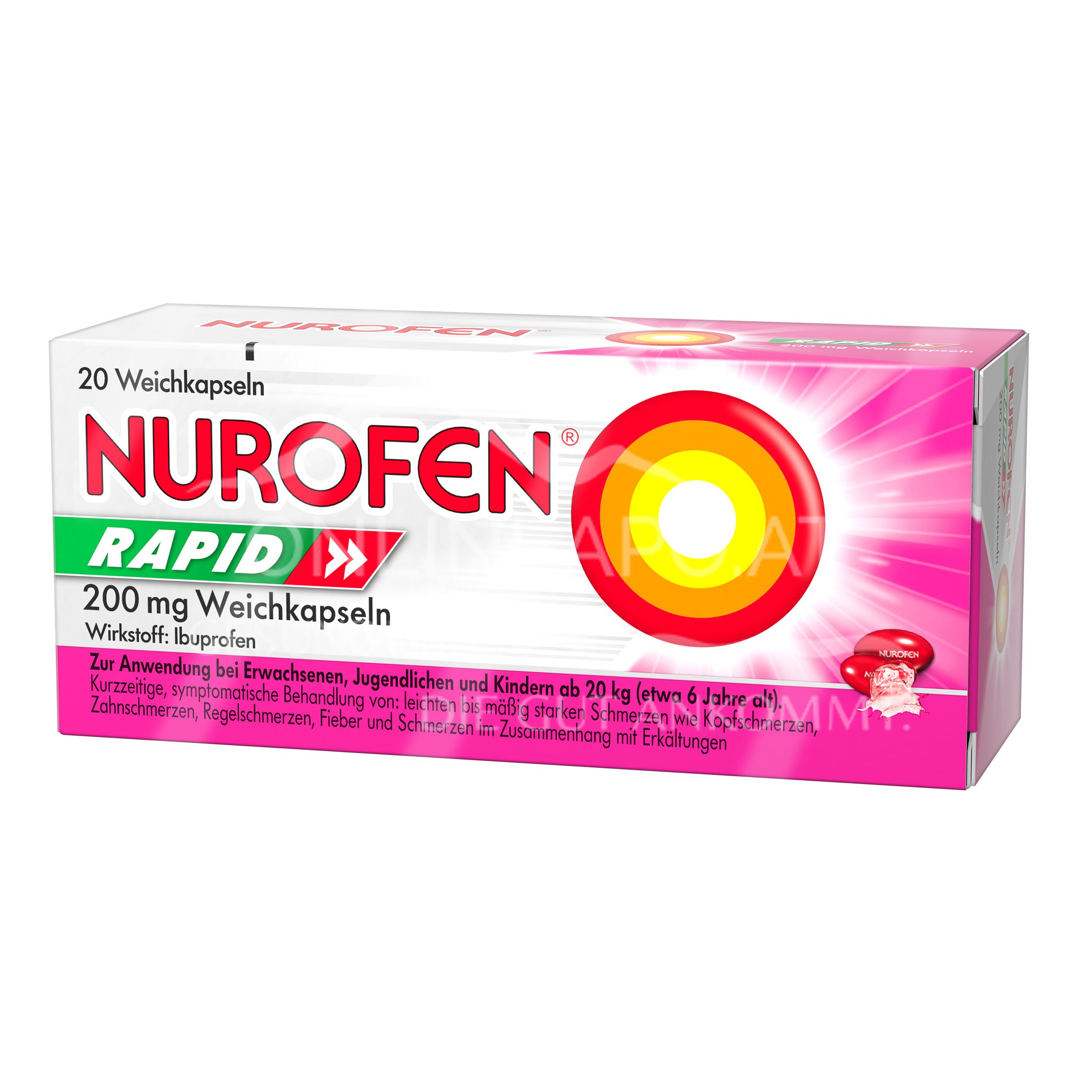 Nurofen® Rapid 200 mg Weichkapseln