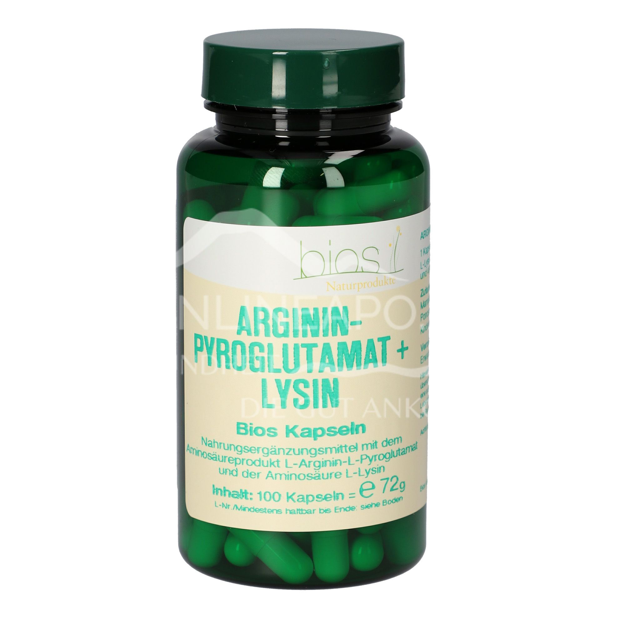 Bios Argininpyroglutamat + Lysin Kapseln