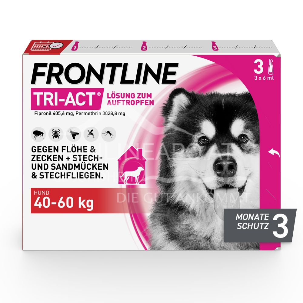 Frontline TRI-ACT® Lösung zum Auftropfen für Hunde 40 - 60 kg