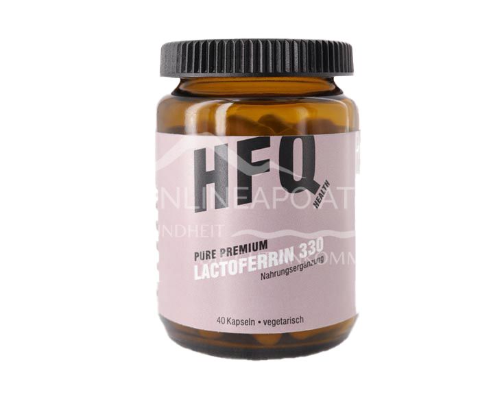 HFQ Health Pure Premium Lactoferrin 330 Kapseln