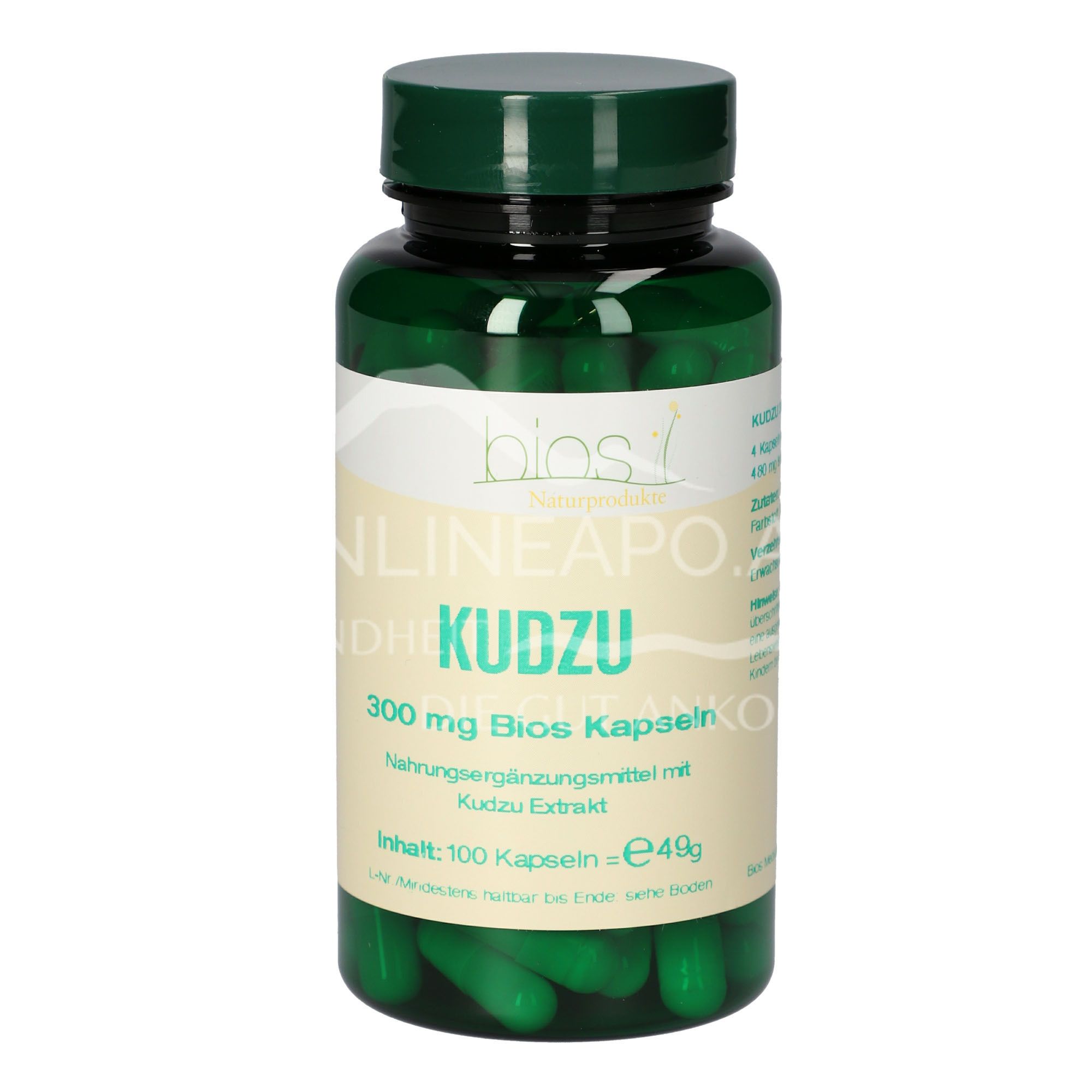 Bios Kudzu 300 mg Kapseln