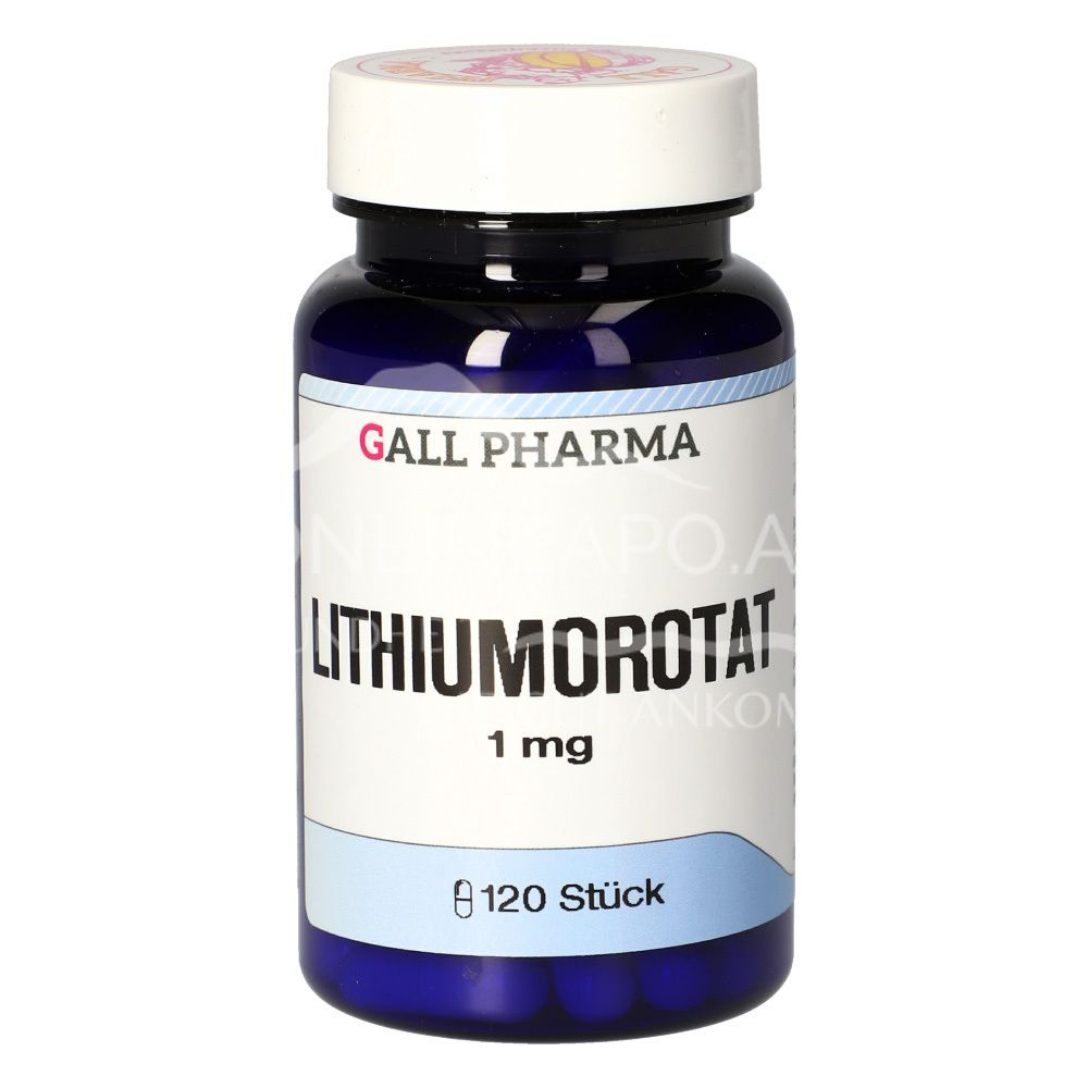 Gall Pharma Lithiumorotat 1 mg Kapseln