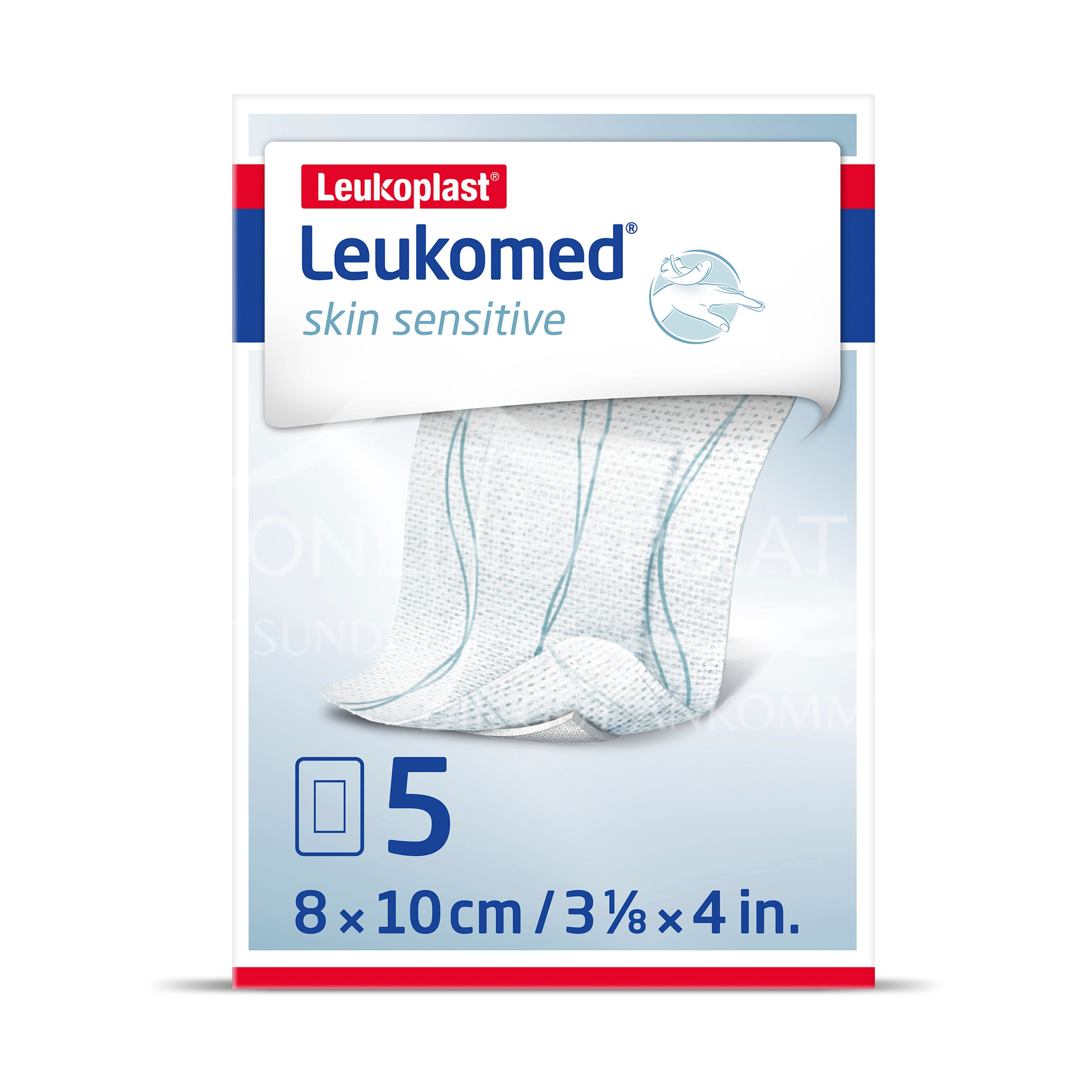 Leukoplast Leukomed® skin sensitive wound dressing 8 x 10 cm